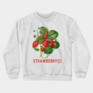 Vintage Strawberry Classic Crewneck Sweatshirt